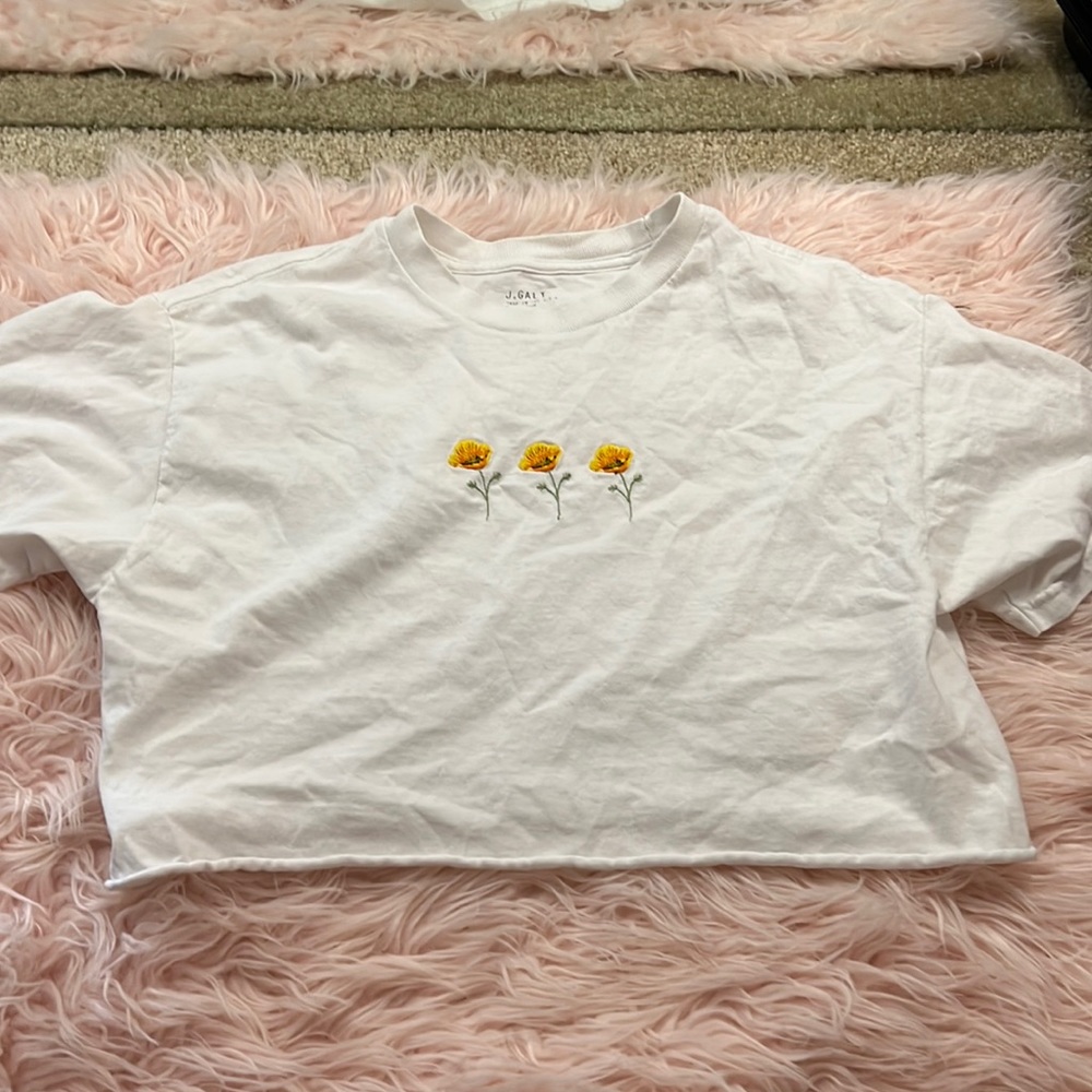 Never work! White flower John galt top